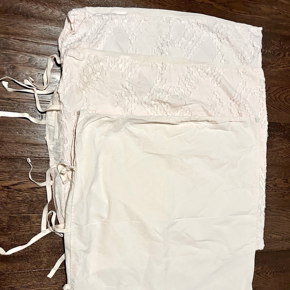 Light pink Euro Sham from
West Elm